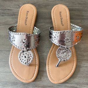 Pierre Dumas / Rosetta Platinum Sandal